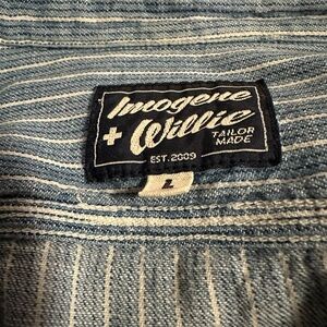 Imogene + Willie Blue Striped Leo